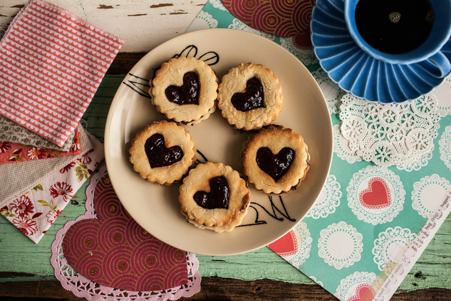 Raspberry Nutella Cookies 7Granola Girl bakes 1